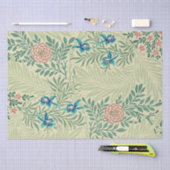 William Morris's berühmtes Larkspur-Muster Seidenpapier (Handwerk)