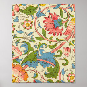 William Morris's berühmtes Lodden-Muster Poster