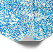 William Morris's berühmtes Marigold-Muster Poster (Ecke)