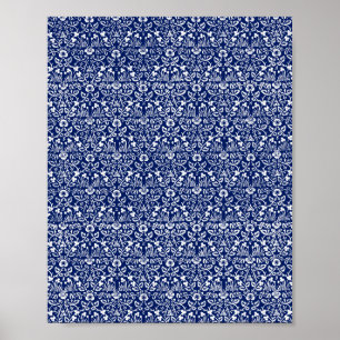 William Morris's berühmtes Muster-Augenbrauen Poster