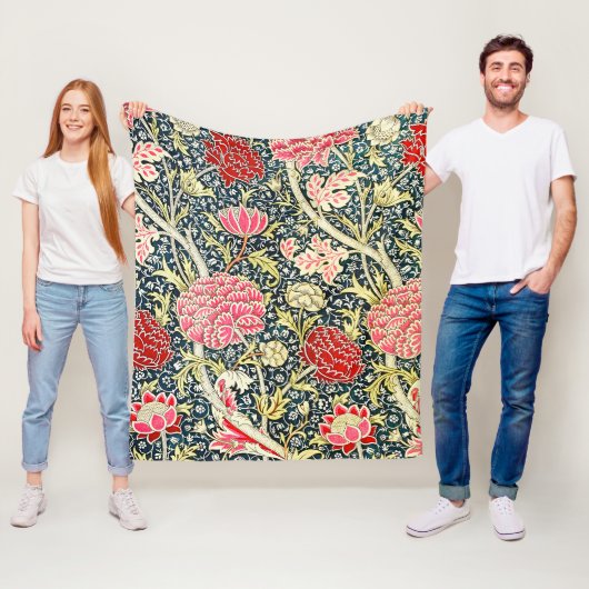 William Morris's berühmtes Muster Cray Fleecedecke (Beispiel)