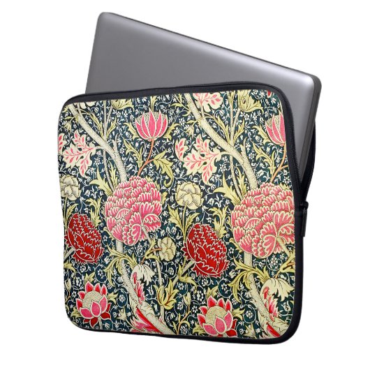 William Morris's berühmtes Muster Cray Laptopschutzhülle (Vorderseite Links)