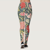William Morris's berühmtes Muster Cray Leggings (Rückseite)