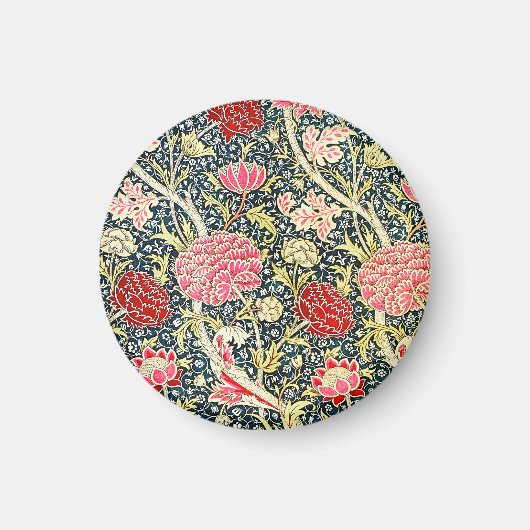 William Morris's berühmtes Muster Cray Magnet (Vorne)