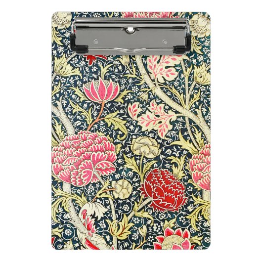 William Morris's berühmtes Muster Cray Mini Klemmbrett (Vorderseite)