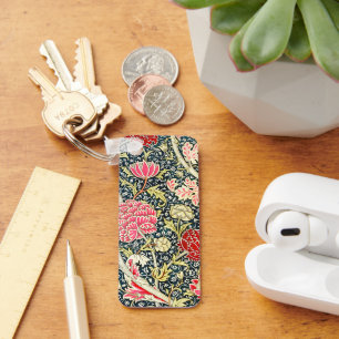 William Morris's berühmtes Muster Cray Schlüsselanhänger