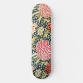 William Morris's berühmtes Muster Cray Skateboard (Vorderseite)