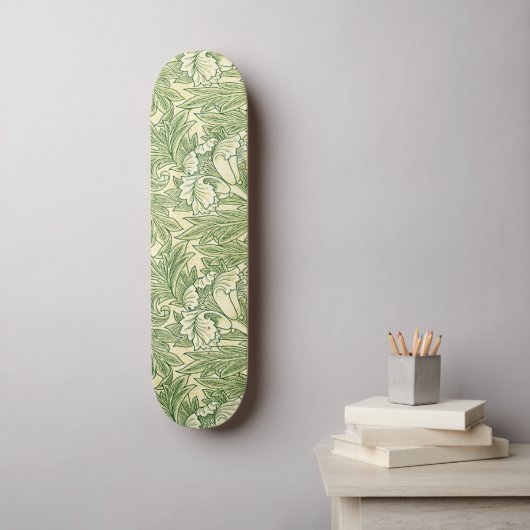 William Morris's berühmtes Tulip-Muster Skateboard (Wandkunst)