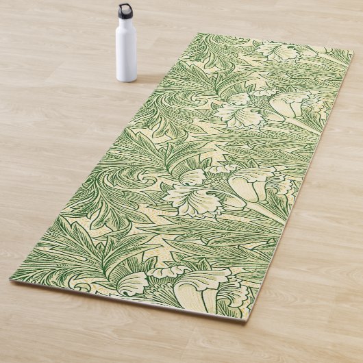 William Morris's berühmtes Tulip-Muster Yogamatte (Beispiel)