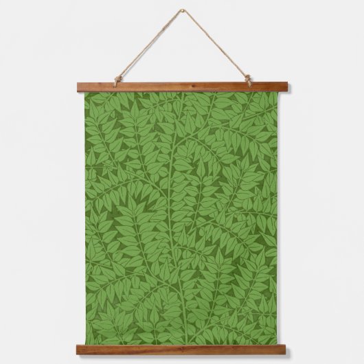 William Morris's Branch (1872) Wandteppich Mit Holzrahmen (Vorderseite)