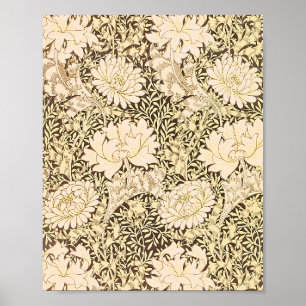 William Morris's Chrysanthemum-Muster Poster