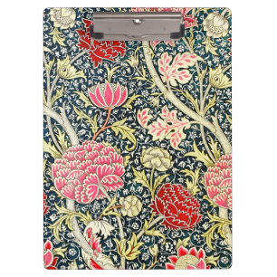 William Morris's Cray berühmtes Muster Klemmbrett