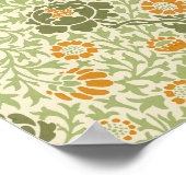 William Morris's Daisy-Muster Poster (Ecke)