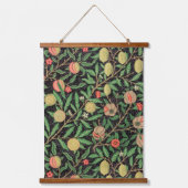 William Morris's Fruit pattern (1862) Wandteppich Mit Holzrahmen (Vorderseite)