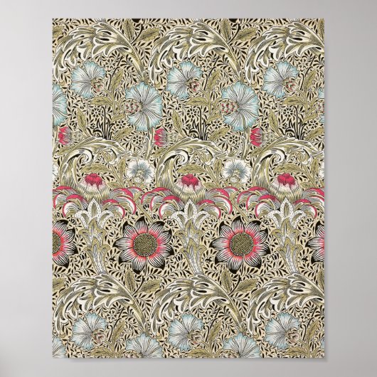 William Morris's Kornrade Poster (Vorne)