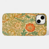 William Morris's Pink und Rose Case-Mate iPhone Hülle (Rückseite (Horizontal))