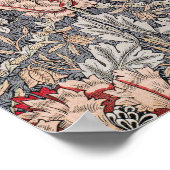 William Morris's Printed Linen Honeysuckle berühmt Poster (Ecke)