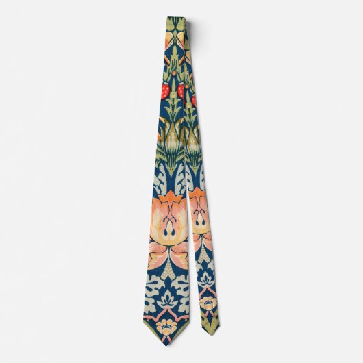 William Morris's Strawberry Thief Krawatte (Vorderseite)