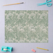 William Morris's Tulip Pattern Green Art Seidenpapier (Basteln)
