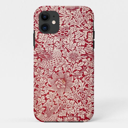 William Morrisvogel und -anemone Case-Mate iPhone Hülle (Rückseite)