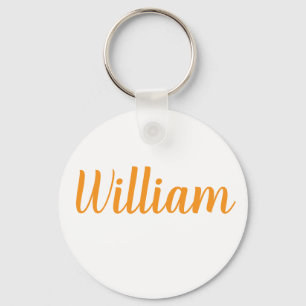 William Name Metall-Schlüsselanhänger Schlüsselanhänger