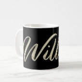 William Name whitegold Tasse Teetasse Kaffeetasse (Vorderseite Links)