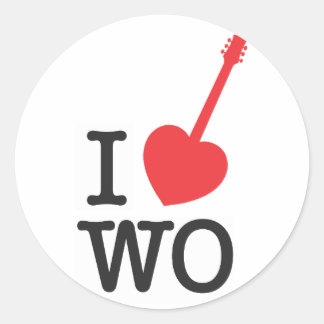 William Ocean Runder Aufkleber