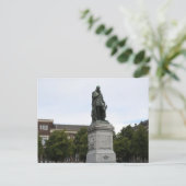 William-of-Orange-Statue Postkarte (Stehend Vorderseite)