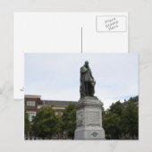 William-of-Orange-Statue Postkarte (Vorne/Hinten)