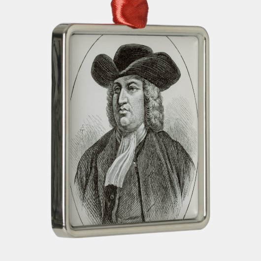 William Penn gravierte durch Josiah Holz Whymper Ornament Aus Metall (Rechts)