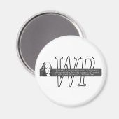 William Penn Quote Magnet (Vorderseite/Rückseite)