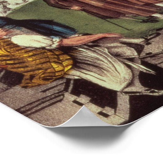 William Penn' Vertrag mit den Amerikanischen Urein Poster (Ecke)