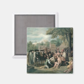 William Penn's Agreement mit den Amerikanischen Ur Magnet (Vorderseite/Rückseite)