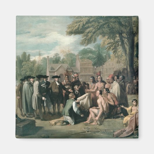 William Penn's Agreement mit den Amerikanischen Ur Magnet (Vorne)