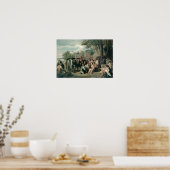 William Penn's Agreement mit den Amerikanischen Ur Poster (Küche)