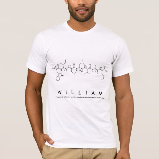 William-Peptid-Shirt T-Shirt (Vorderseite)