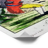 William Pitt beobachtet das französische Squadron Poster (Ecke)