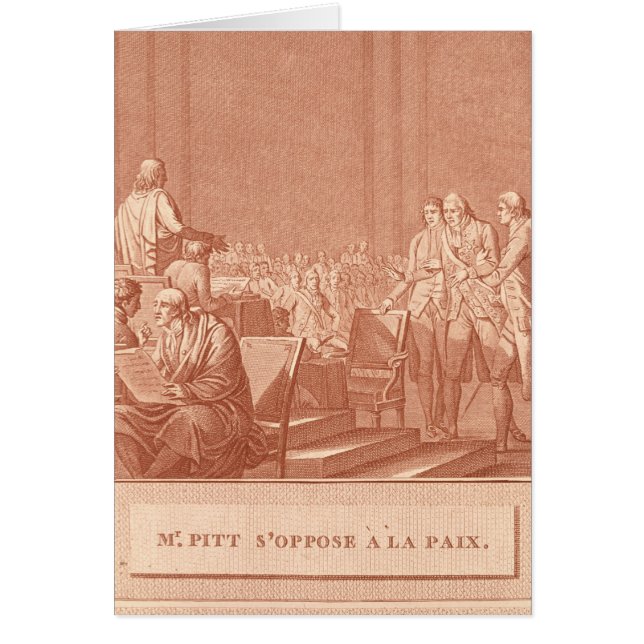 William Pitt das Älteste, das dem Frieden (Vorne)