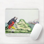 William Pitt, das französische Geschwader Mousepad (Mit Mouse)