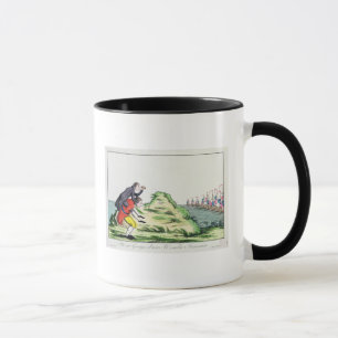 William Pitt, das französische Geschwader Tasse