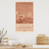 William Pitt der Ältere gegen den Frieden Poster (Küche)