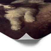 William Poyntz of Midgham and his Dog Amber Poster (Ecke)