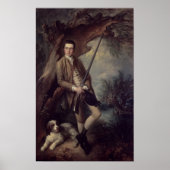 William Poyntz of Midgham and his Dog Amber Poster (Vorne)