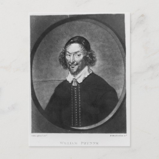 William Prynne Illustration Postkarte (Vorderseite)