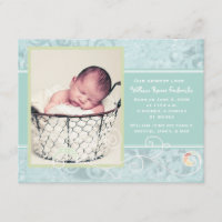 William Renee Birth Ankündigungen