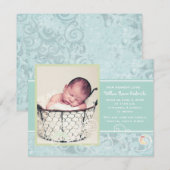 William Renee Birth Ankündigungen (Vorne/Hinten)