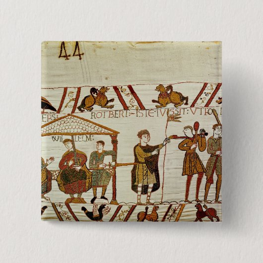 William, Robert de Mortain und Bischof Odo Button (Vorderseite)
