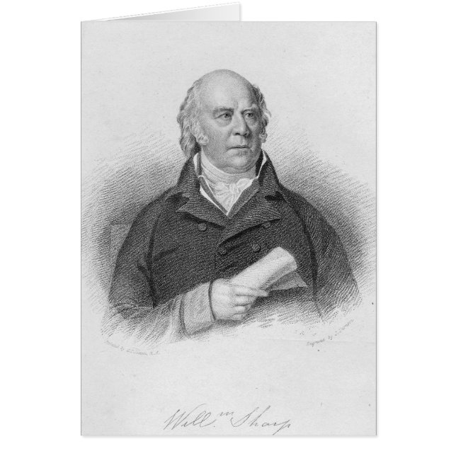 William-Scharfes, graviert von J. Thomson (Vorne)