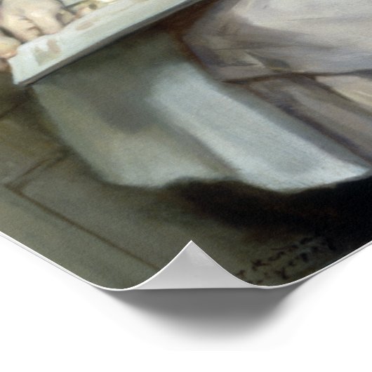 William Sergeant Kendall An Interlude Poster (Ecke)