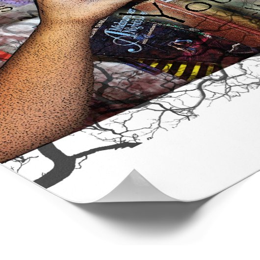 William Shakespear Poster (Ecke)